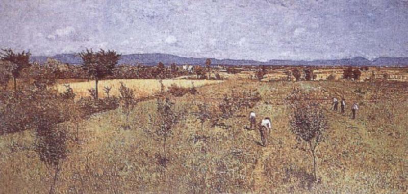Guglielmo Ciardi Harvest oil painting picture